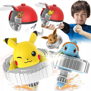 Pokemon Pikachu spinner bojový pokeballový darčekový set